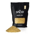 thumbnail image 1 of SPICED Lemon Peel Granules, 6oz of Granulated Dried Lemon Peels in Resealable Bag, Great for Tea, Spice Blends, Seasoning, Pasta, Baking, Meat Dishes, Salads and Sauces, 1 of 5
