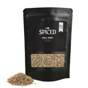 SPICED Whole Dill Seeds 8 Oz. Bag of Gourmet Dill Seed for Pickling, Seasoning, Garnishing, Dips and More