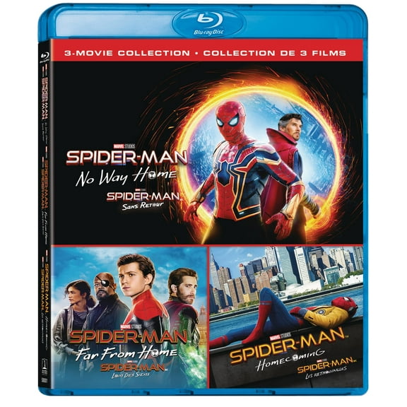 SPIDER-MAN: FAR FROM HOME / HOMECOMING / NO WAY HOME (BILINGUAL) (BLU-RAY/DIGITAL) (Blu-ray)