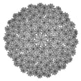 thumbnail image 1 of SPIDER WEB 90 in. RND TBLECLTH B, 1 of 1