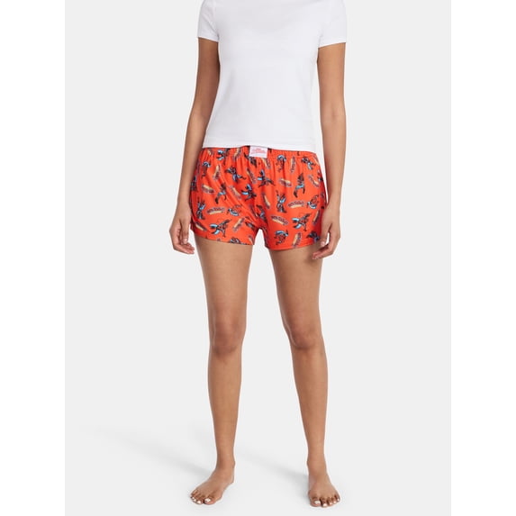 Spider-Man Women's Jersey Knit Sleep Shorts, 2-Pack, Sizes XS-3X