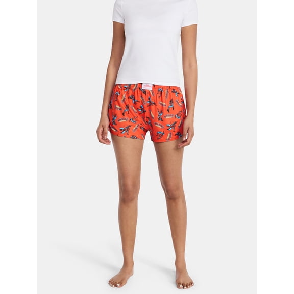 Spider-Man Women's Jersey Knit Sleep Shorts, 2-Pack, Sizes XS-3X