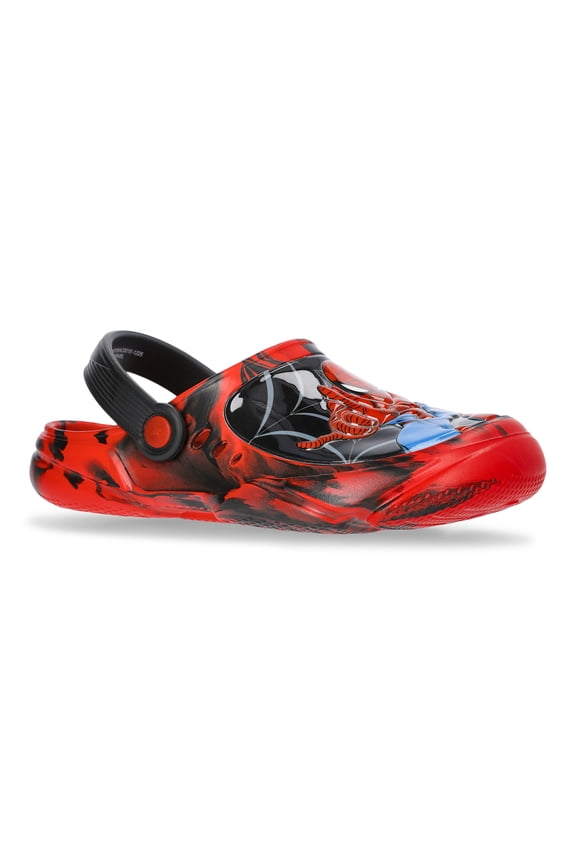 Spiderman Little and Big Boys Clog Sandals