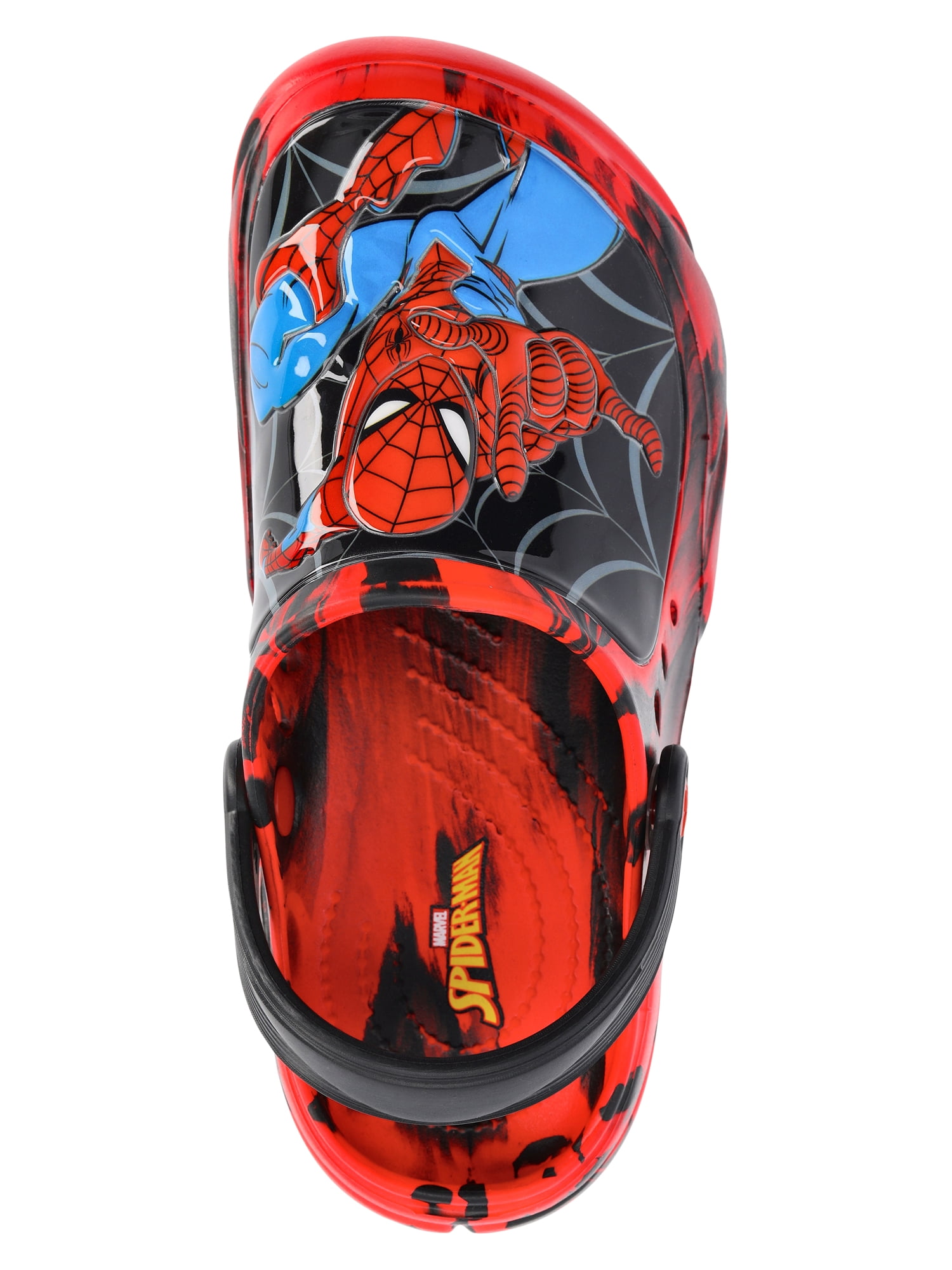 Spiderman Little and Big Boys Clog Sandals