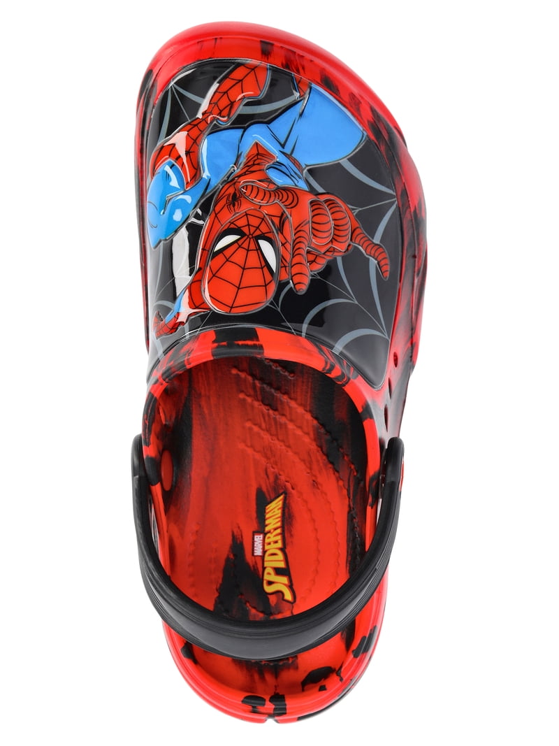 Spiderman Little and Big Boys Clog Sandals - Walmart.com