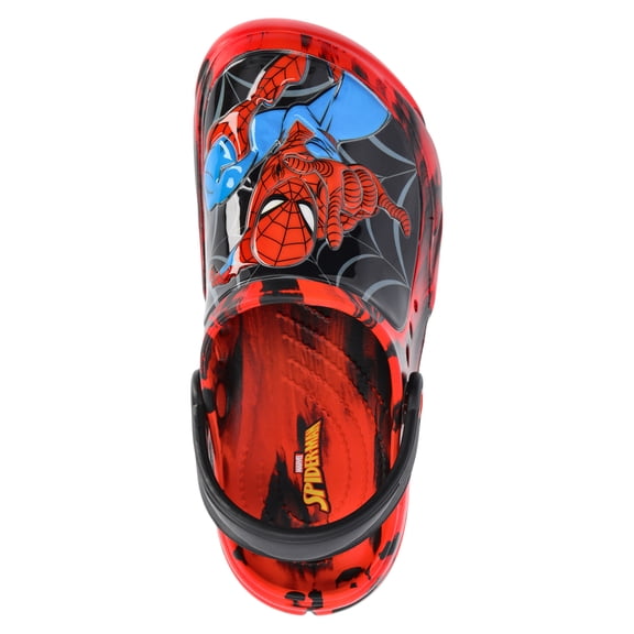 Spiderman Little and Big Boys Clog Sandals