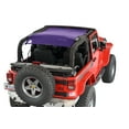 thumbnail image 1 of SPIDERWEBSHADE Jeep Wrangler Mesh Shade Top Sunshade UV Protection Accessory USA Made with 5 Year Warranty for Your JK 2-Door (2007-2017), 1 of 6