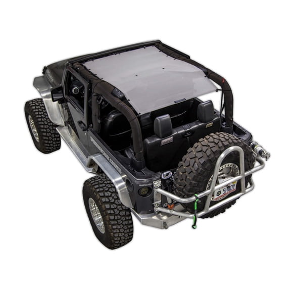 Jeep Wrangler JK 2-Door (2007-2017) SPIDERWEBSHADE Solid Color Shade Top