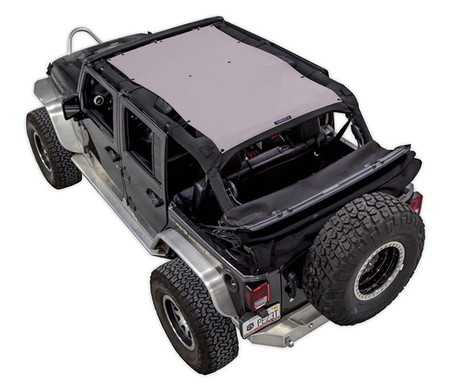 Jeep Wrangler JKU 4-Door (2007-2017) SPIDERWEBSHADE Shade Top