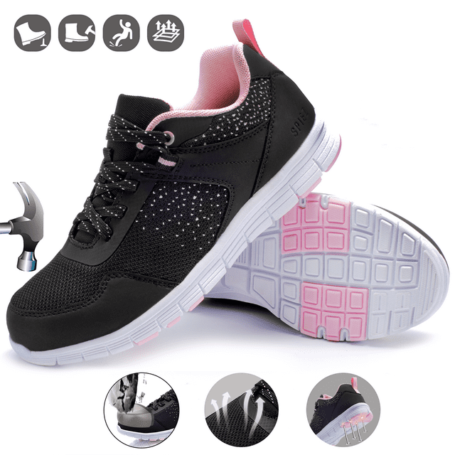 lightweight steel toe shoes womens