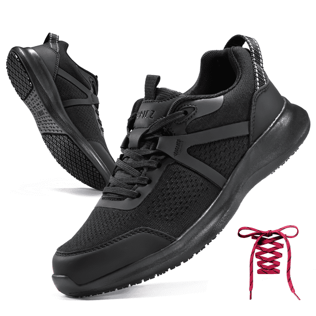 SPIEZ Women's Non Slip Shoes Fashionable Chef Restaurant Work Shoes