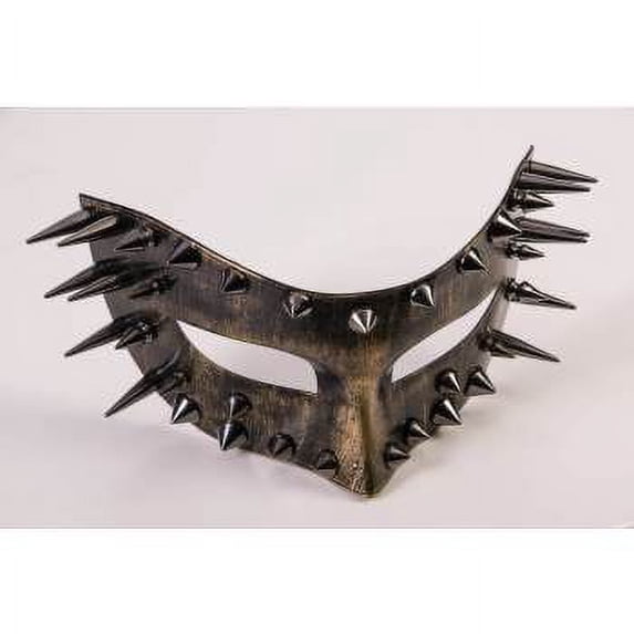 SPIKED GOLD MASK