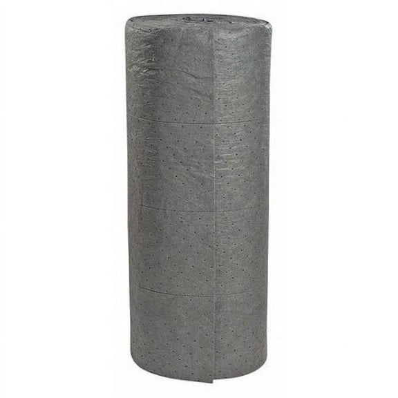 SPILLTECH GRF300S Absorbent Roll, Absorbs 53.4 gal. Universal, ,Gray