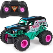 Monster Jam, Official Grave Digger Remote Control Monster Truck 124 Scale, 2.4GHz, Nitro Neon Themed