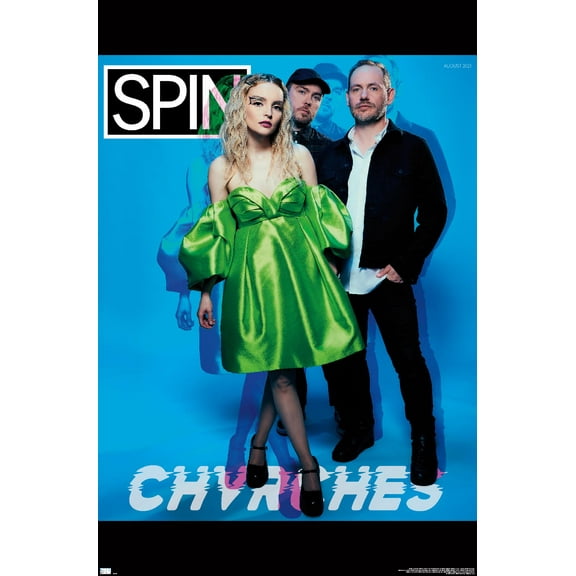 SPIN Magazine - CHVRCHES 21 Wall Poster, 22.375" x 34"