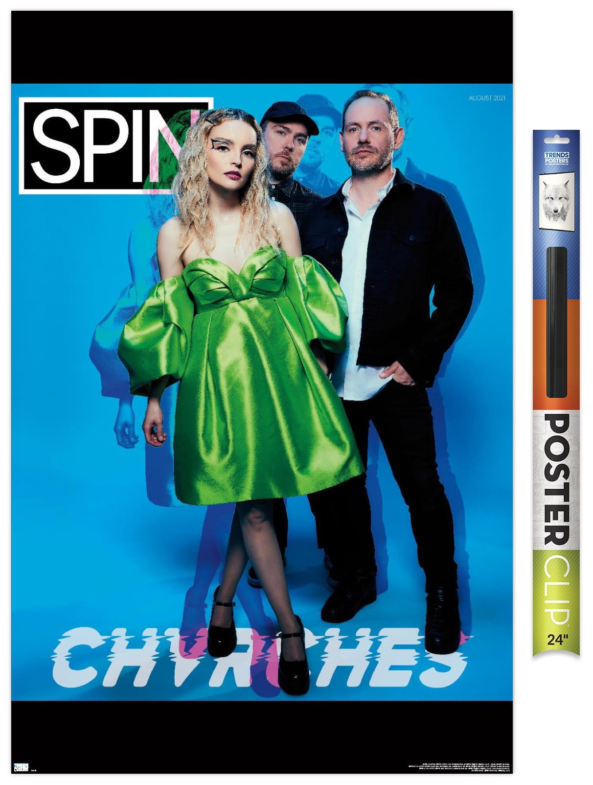 SPIN Magazine - CHVRCHES 21 Wall Poster, 22.375" x 34"
