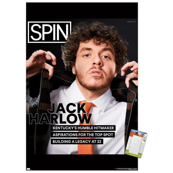 SPIN Magazine - Jack Harlow 21 Wall Poster, 22.375" x 34"