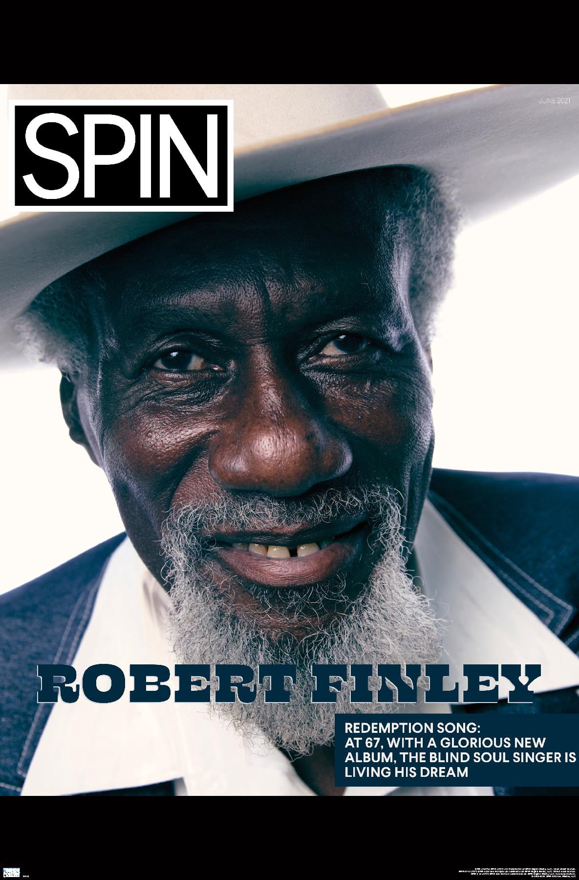 SPIN Magazine - Robert Finley 21 Wall Poster, 22.375" x 34"