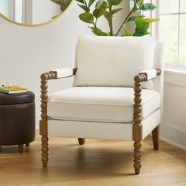 Better Homes Gardens Lillian Swivel Birdcage Chair Cream Linen Walmart