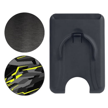 SpinPop Phone Grip with Kickstand & Card Storage, Black