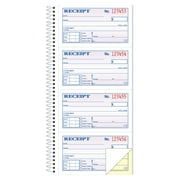 SPIRAL RECEIPT BOOK 5PK