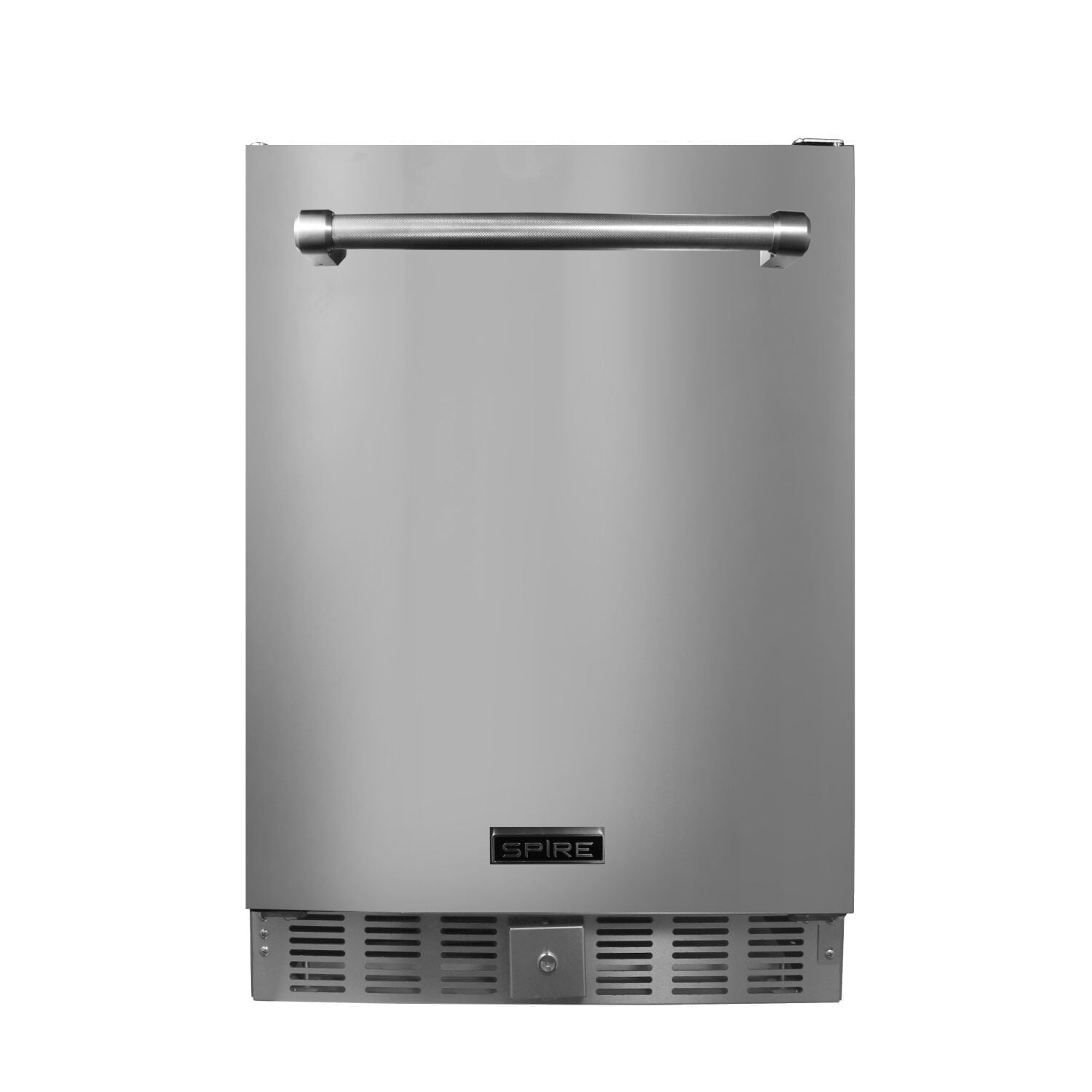 Spire 5.1 Cu Ft Built-In Refrigerator, Stainless Steel, Temp Control, 4 Shelves, Reversible Door, Indoor/Outdoor Use, Model 850-0009