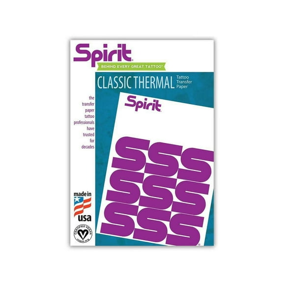 SPIRIT 100 Sheets Thermofax Thermal Transfer and Stencil Paper 8.5" X 11" A1111