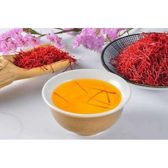 SPIRIT OF ART Saffron Herbal Heaven Finest Pure Premium All Red Saffron Threads 20 Grams Golden Saffron, Saffron For Tea, Paella, Rice, Desserts, Golden Milk and Risotto