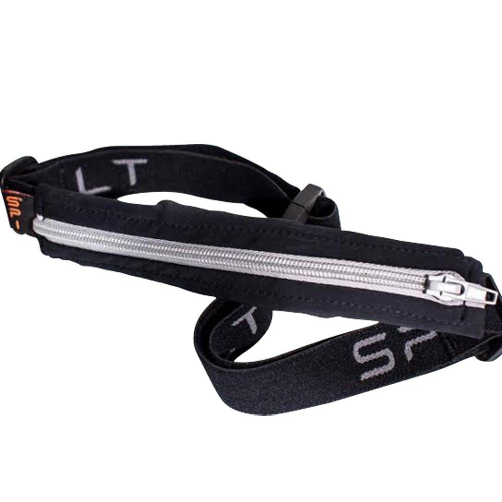 SPIbelt Large Pocket with Titanium Zipper, Black