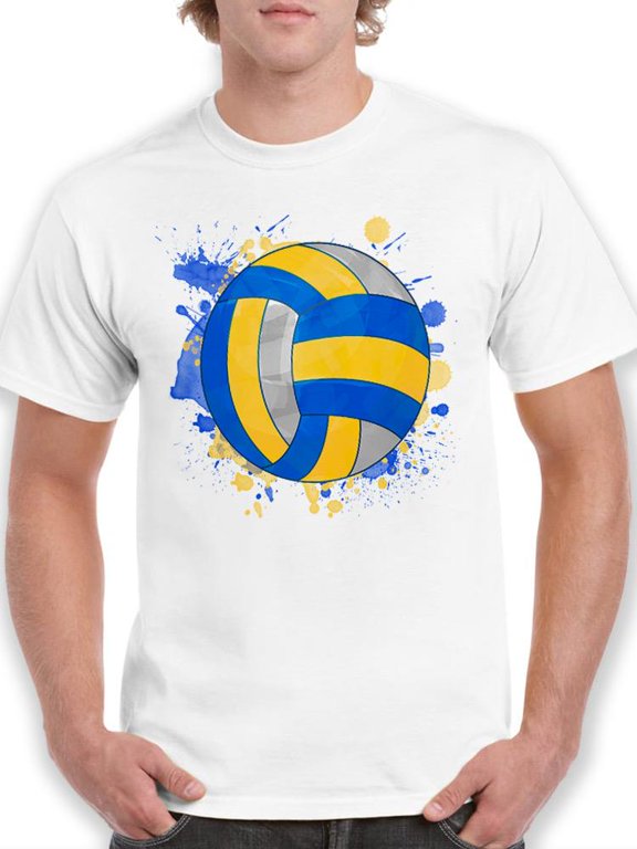 Mens Graphic Tee - A Volleyball - Regular Fit 100% Cotton