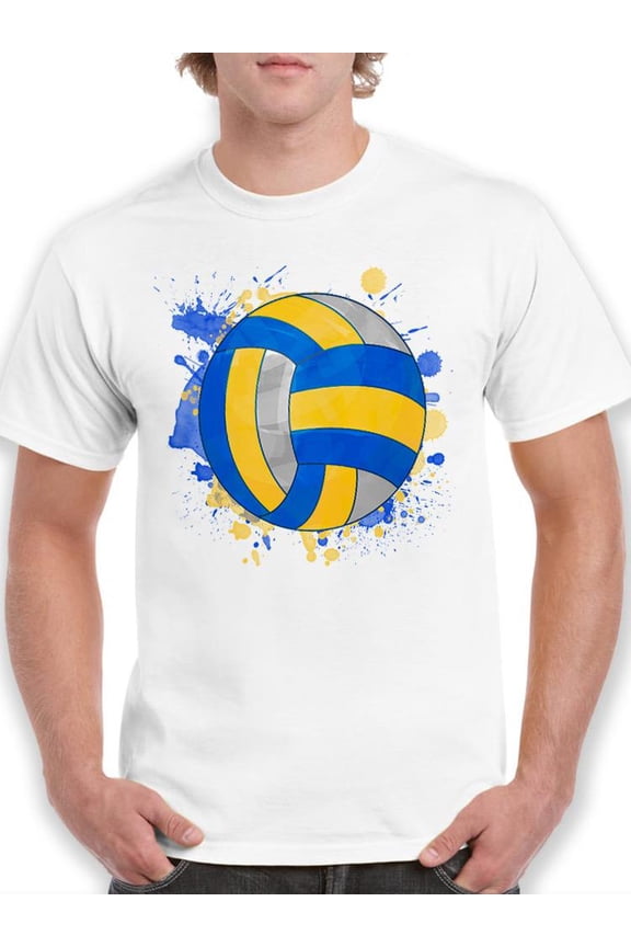 Mens Graphic Tee - A Volleyball - Regular Fit 100% Cotton