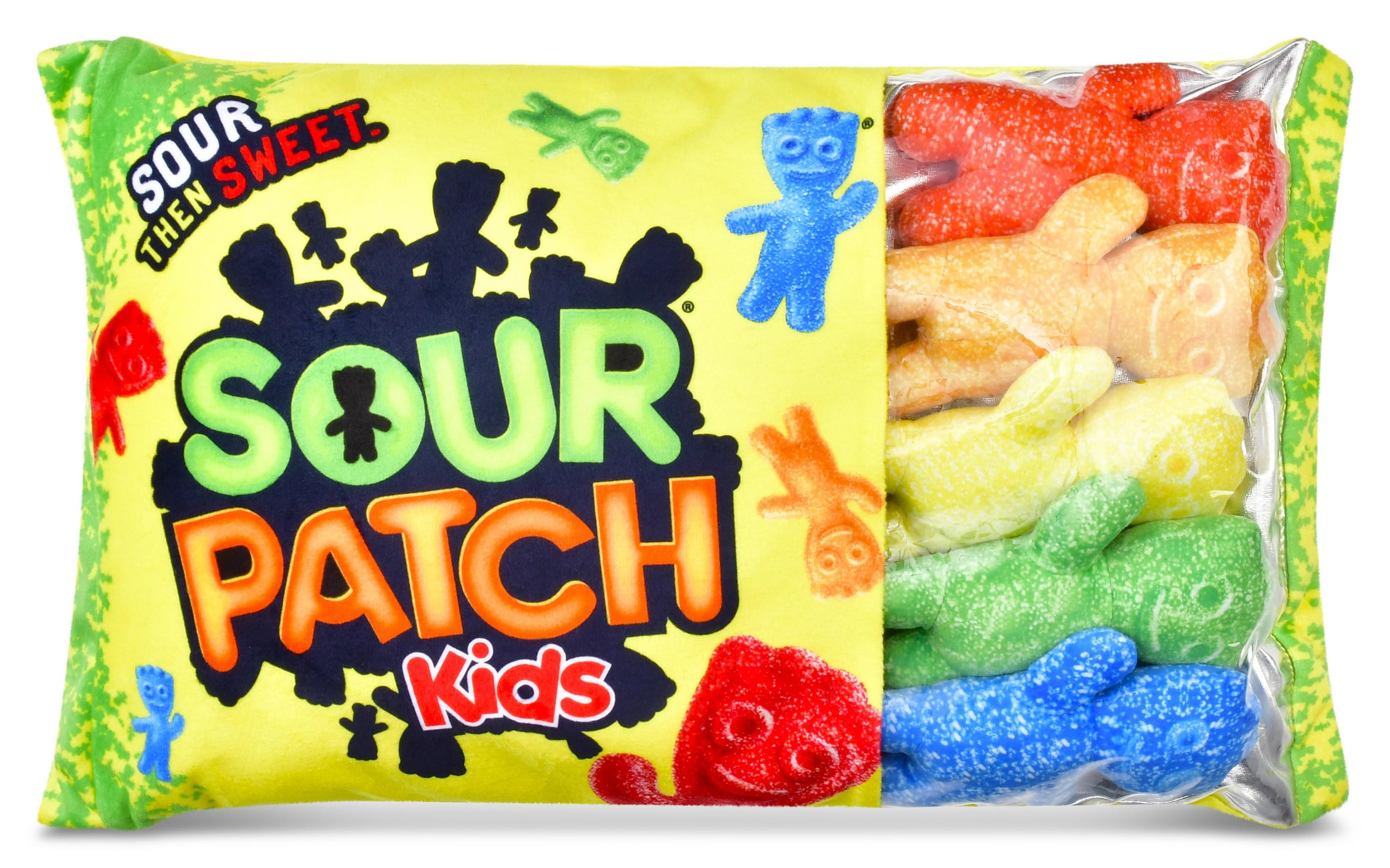 Sour Patch Kids Interactive Plush Toy, Soft Collectible Stuffed Gift for Kids Ages 3+(Styles May Vary)