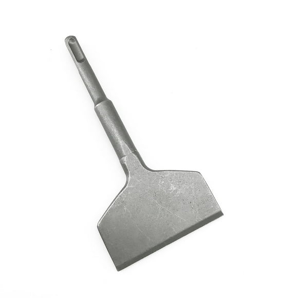 SPKLINE 3 Inch Wide Concrete Tile Thinset Scaling Chisel SDS-Plus Shank 3" x 6.5" Thinset Scraper Tile flat Chisel Bit Floor Scraper Works with SDS-Plus Rotary Hammers and Chipping Hammers