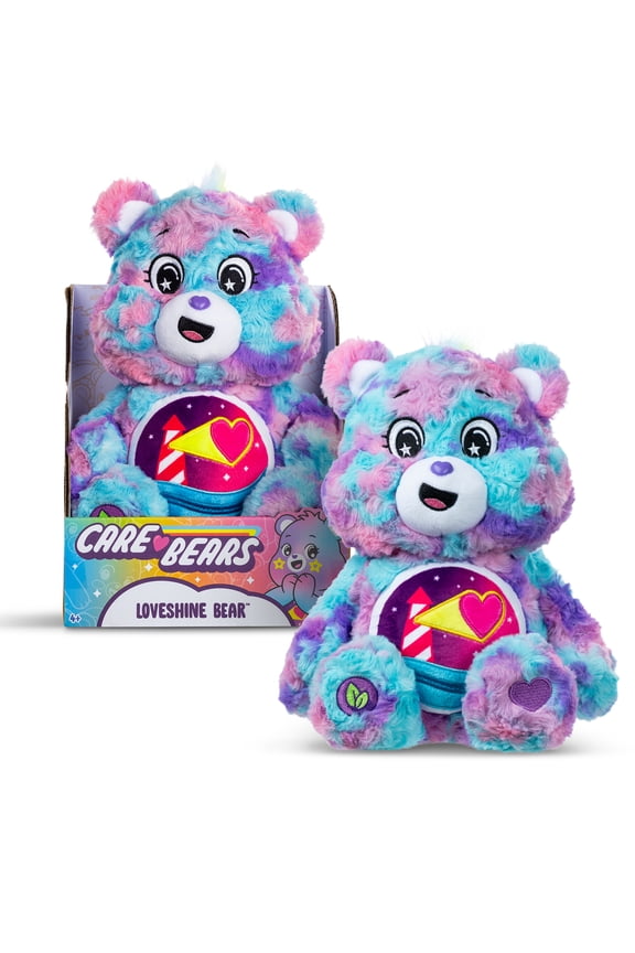 - 14" Medium Plush - Color Splash Collection - Loveshine Bear