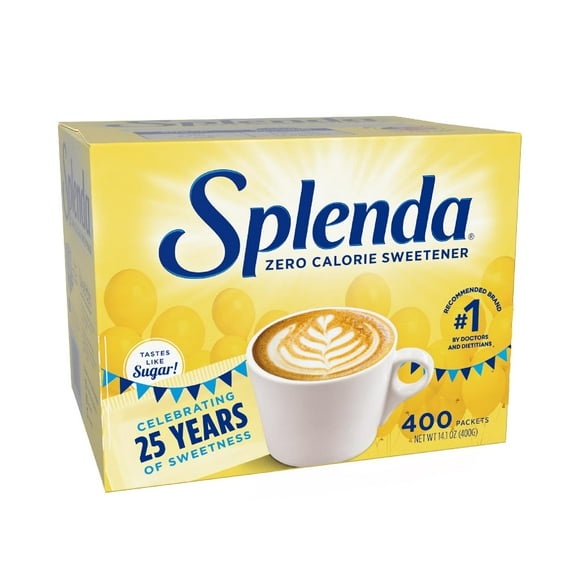 SPLENDA Zero Calorie Sweetener, BDF32 400 Count Packets