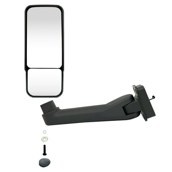 SPLENDID Replacement Side Mirror for Chevy Kodiak 03-09 Chevy Kodiak, 03-09 GMC Topkick C4500 C5500 C6500, Left Driver Side