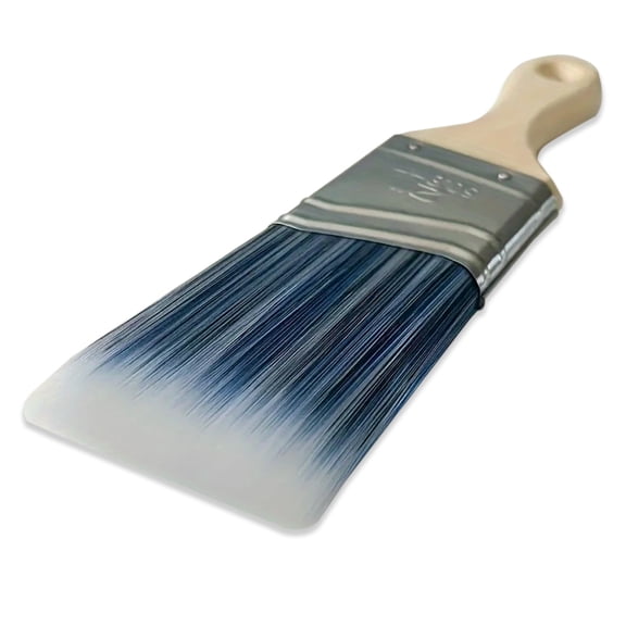 SPOCAX 2.5 Inch Angled Paint Brush Pro Grade for Trim Walls Doors Paints Stains Blue