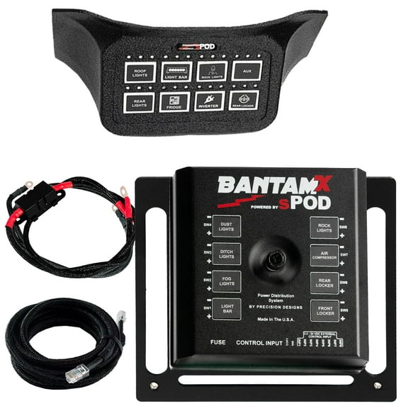 SPOD HD Control Panel Vehicle Mounting Kit fits Ford F-150 2021+, F-150 Raptor 2021+