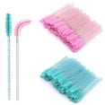 thumbnail image 1 of GIRACOA 200 PCS Disposable Eyelash and Eyebrow Brushes, Crystal Lash Brush, 1 of 7