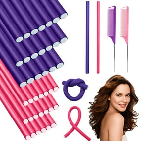 Flexible Curling Rods and Heatless Hair Curlers for All Hair Types