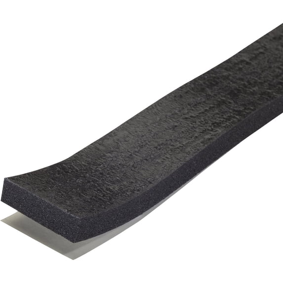 M-D Building Products Sponge Rubber Tape - Black - 10' — Residential Use, Standard Application