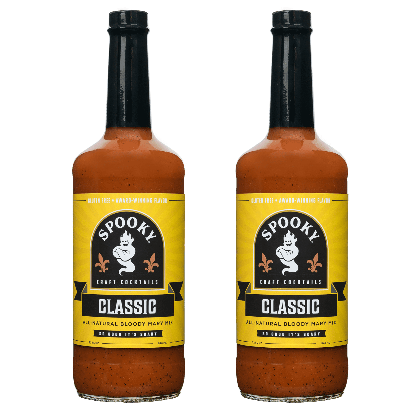 SPOOKY Classic Bloody Mary Mix Low Carb Low Calorie Gluten Free and All