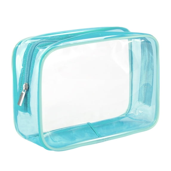 SPOORYOO Multifunctional Transparent Cosmetic Bag,Colorful Portable Storage Bag For Traveling Accessible,Quick And Easy To Use,For Easy Storage And Travel.