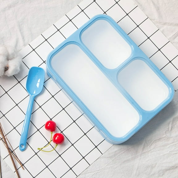 SPOORYYO 1000ml Bento Lunch Box Leak Proof Microwaveable Lunch Containers Reusable Meal Prep Container