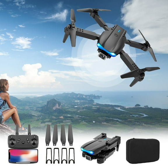 SPOORYYO 1080P FPV Drone with Altitude Hold, Headless Mode, and Trajectory Flight for Easy Operation - Ideal Gift for Boys and Girls Over 14