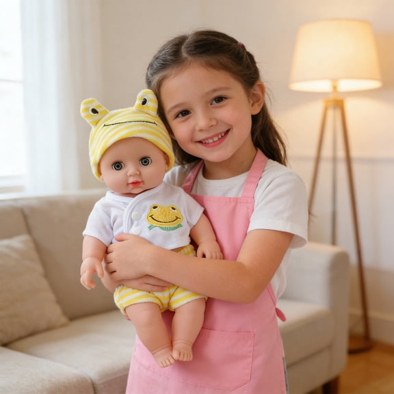 SPOORYYO 12 inchs Doll With Accessories Set,Toys For Birthday Gift Can Make SOUNDS