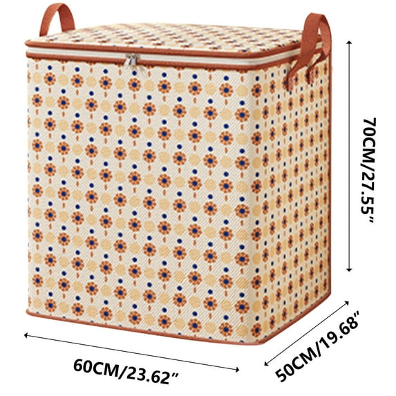 SPOORYYO 2024 New Thickened Household Clothing Storage Bag Large Capacity, Waterproof, and Versatile for Bedroom Organization