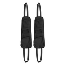 SPOORYYO 2PCS Car Seat Storage Hanging Bag with Multi-Pocket Design for Organized Travel in Cars, SUVs, and Trucks
