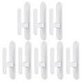 thumbnail image 1 of SPOORYYO 8-Pack Wall Self-Adhesive Curtain Hook Pull Rope Rack, Baby Safety Blind Cord Cleats, Multi-Surface Application, Easy Installation, 1 of 9