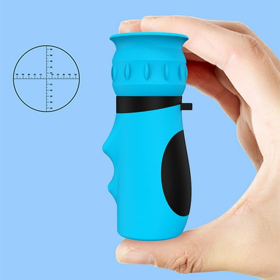 SPOORYYO 8x21 Small Monocular Telescope for Kids and Beginners, Sky Blue, High-Definition Imaging, Lightweight ABS Material, Includes Manual and Sling
